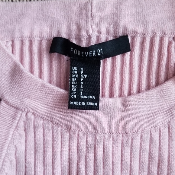 Knit halter top blush pink - Picture 3 of 4